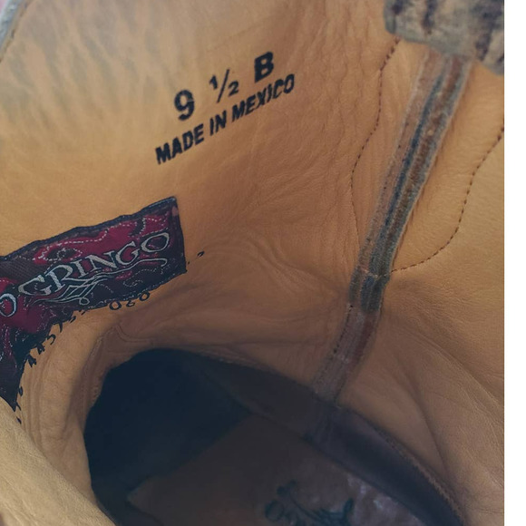 Old Gringo Western Cowgirl Cowboy Short Tip Boots - Picture 8 of 11